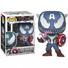 FUNKO - POP! Marvel Venomized - Captain America 364