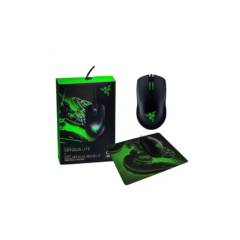 kit Razer Mouse Abyssus Lite Pad Goliathus Mobile Gamer