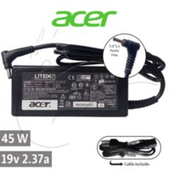 Cargador Acer Aspire (Punta Fina) 19v 2.37a 45w