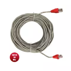 DIXON - Cable utp cat 5e internet rj45 lan red ethernet 50 metros armado