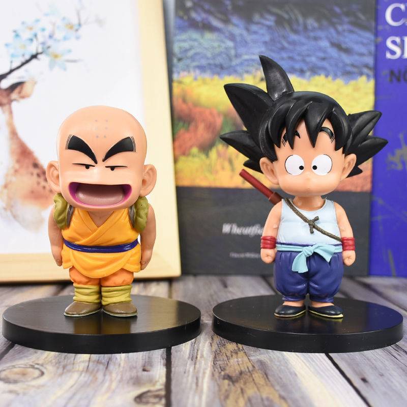 cráneo Viaje ira Figura Muñecos Anime Dragon Ball Packs Dúos Goku y Krillin GENERICO |  falabella.com