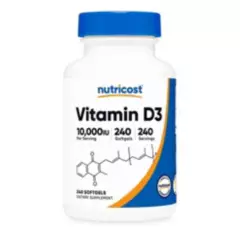 NUTRICOST - Vitamina D3 10000 iu Importada