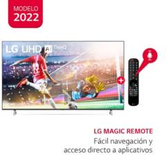 Televisor LG 55 LED Smart TV UHD 4K con ThinQ AI 55UP7760PSB