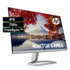 HP - Monitor Gamer 24 HP M24F 75hz IPS Full HD AMD freesync - Gris Negro