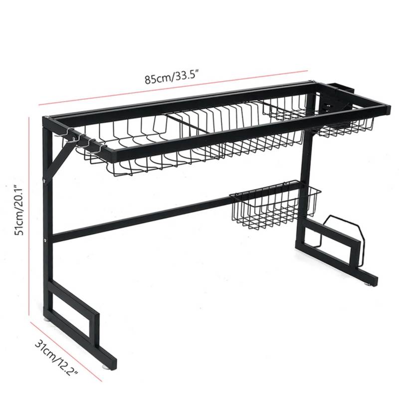 Estante Organizador y Escurridor de Platos para Cocina Premium – Misios  Store