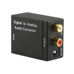 Convertidor de Audio Optico Digital a Rca Cable optico a rca