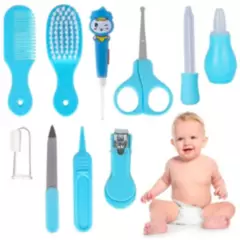 MINARI - Kit de Higiene y Cuidado Cortaúñas para Bebé 10 Piezas A K10