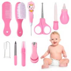 MINARI - Kit de Higiene y Cuidado Cortaúñas para Bebé 10 Piezas R K10