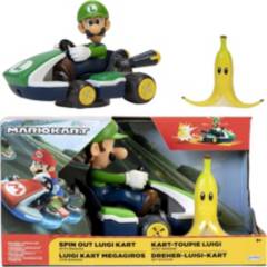 Super Mario Mariokart de 2.5 pulgadas Vehículo Luigi Racer