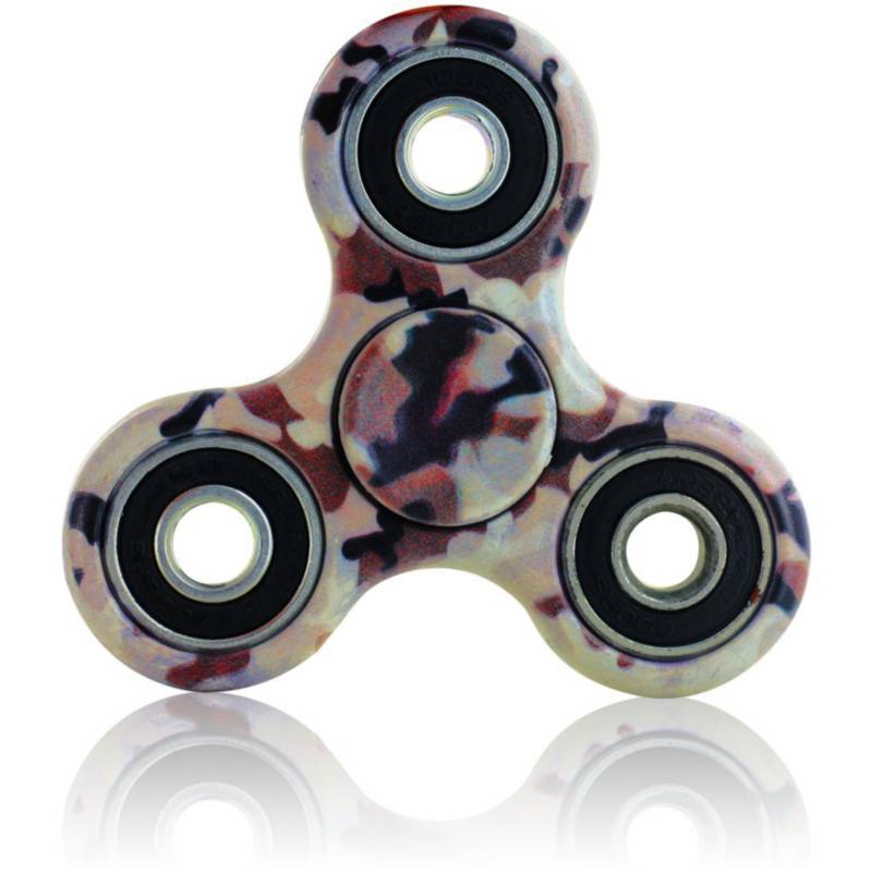 Spinner Juguete Mano Anti Estres Relajante Camuflage Generico 7506