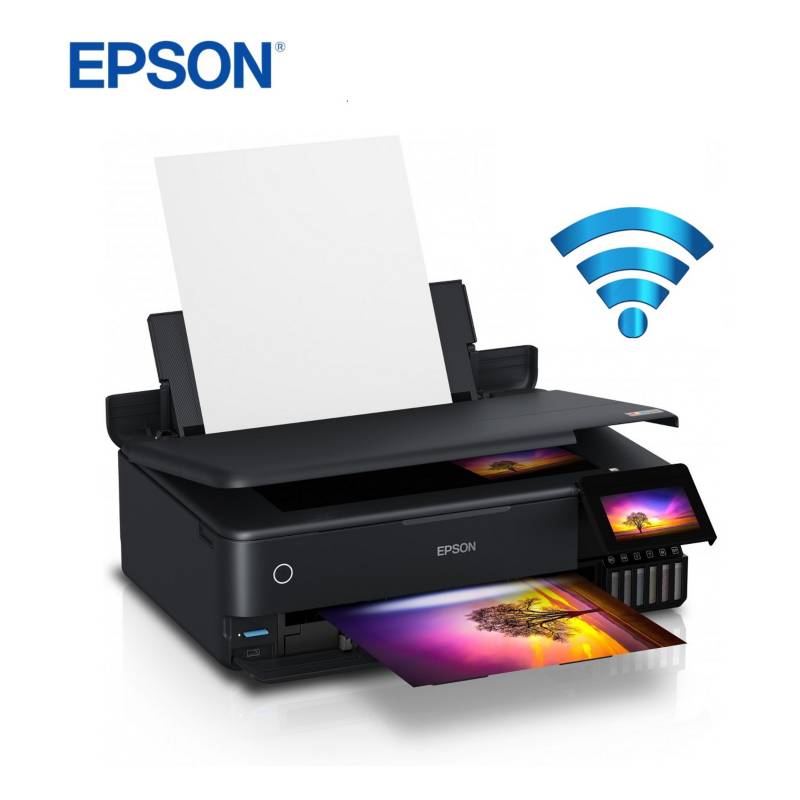 Impresora Multifuncional Epson Ecotank L8180 A3wi Fi 06 Colores Epson 0558