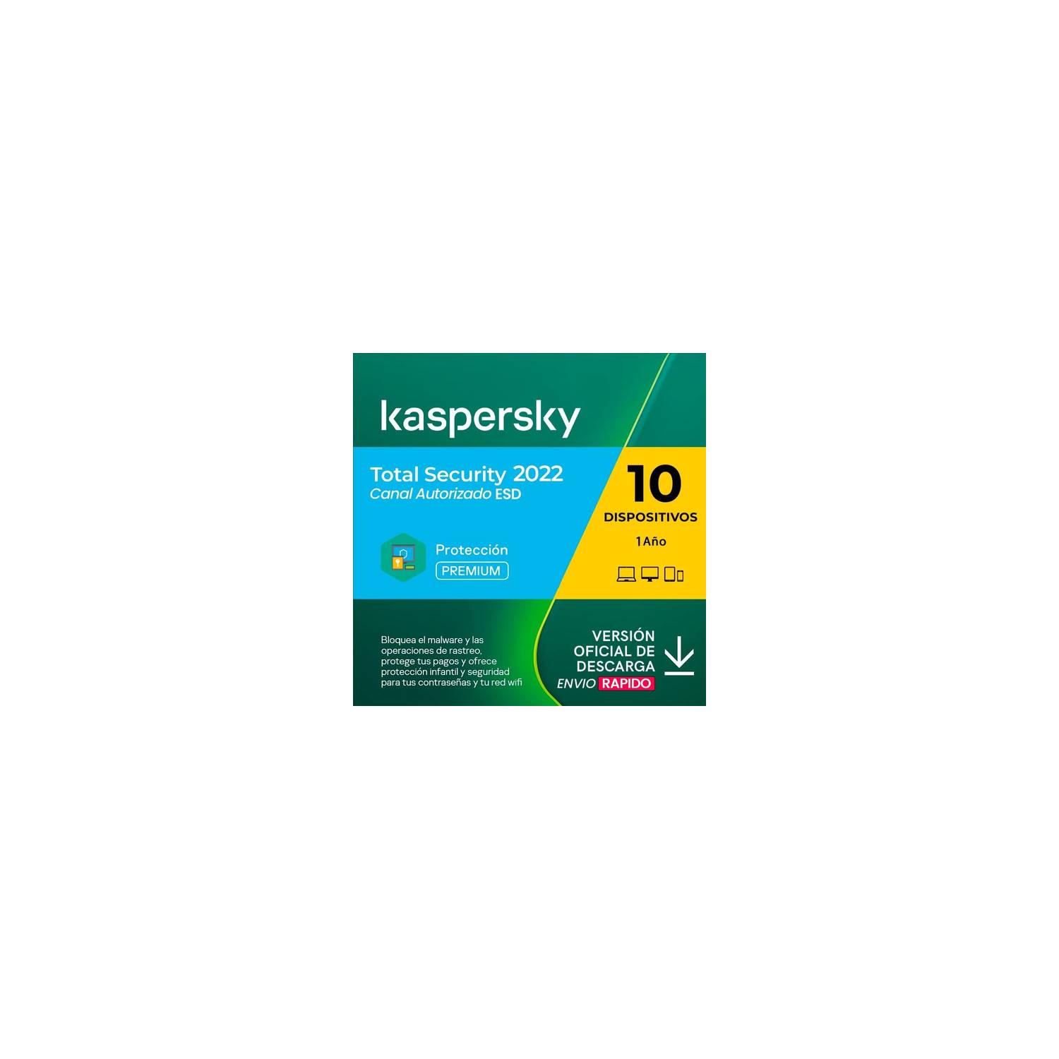 Kaspersky Small Office Security 10 Dispositivos - 1 Servidor KASPERSKY |  