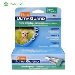 HARTZ - Hartz Ultraguard Pipeta Antipulgas Para Perros De 2.5 A 6Kg