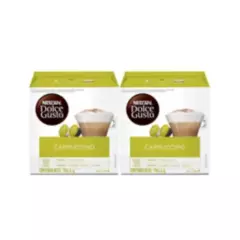 NESCAFE DOLCE GUSTO - Capsula de Café Dolce Gusto sabor Cappuccino - Caja 16 und. (X2)
