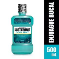 LISTERINE - Enjuague Bucal Listerine Cool 500ml