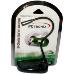 pctronix - micrófono de pedestal PLUG para PC LAPTOP - PCTRONIX