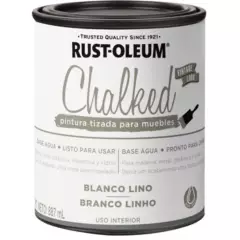 RUST OLEUM - Pintura tizada Chalked Blanco Lino 0887L