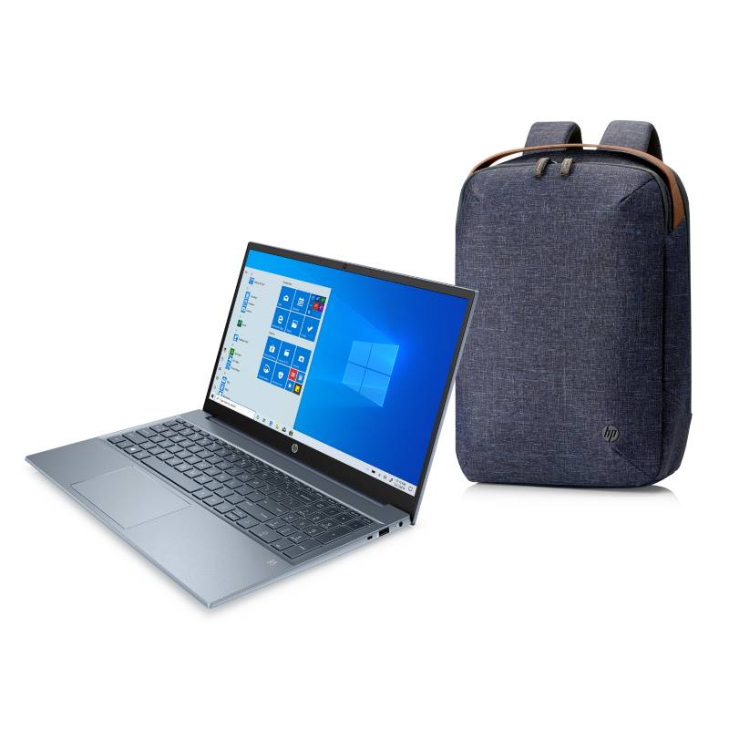 HP - Laptop Hp Pavilion Amd Ryzen 5 8Gb 512Gb Win 11 15-Eh1509La - Azul oscuro