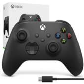 MICROSOFT - Mando de Xbox One Series XS Cable USB-C Compatible con PC - Negro