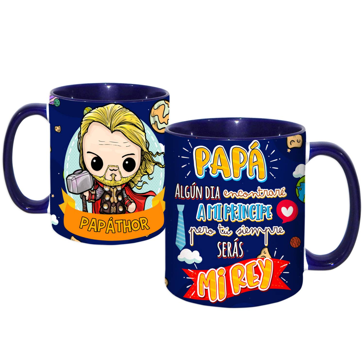 Fotoregalos Perú - Taza Color 11oz - Dia del Padre Thor GENERICO |  