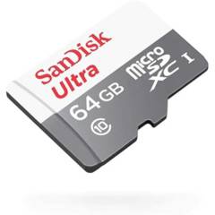 SANDISK MICROSDXC SANDISK ULTRA 64GB CLASS 10UHS-I