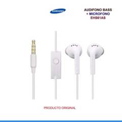 SAMSUNG - Audifonos Samsung Handsfree Bass TipoOriginal SamsungLGHuawei - Blanco