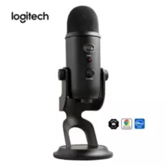 BLUE - Microfono Condenzador Blue Yeti Negro Multipatron USB - de Logitech