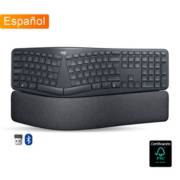 KBK-530S) TECLADO ERGONOMICO KLIP XTREME TRANSCEND INALAMBRICO