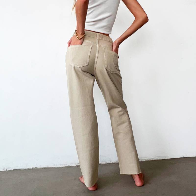 Pantalón Mujer Jegging Color Beige