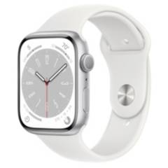 APPLE WATCH SERIES 8 45MM GPS SPORT BAND - SILVER