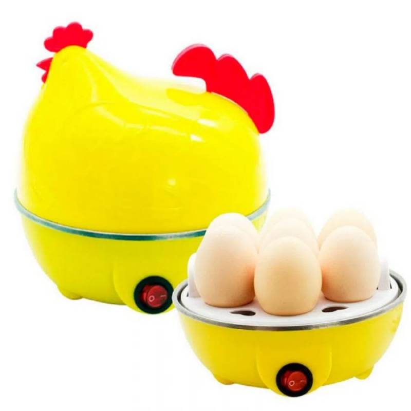 Olla electrica hervidor de huevos pollito para cocinar huevos