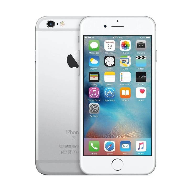 APPLE - iPhone 6s 32gb Plata - Entrega Inmediata - Reacondicionado.