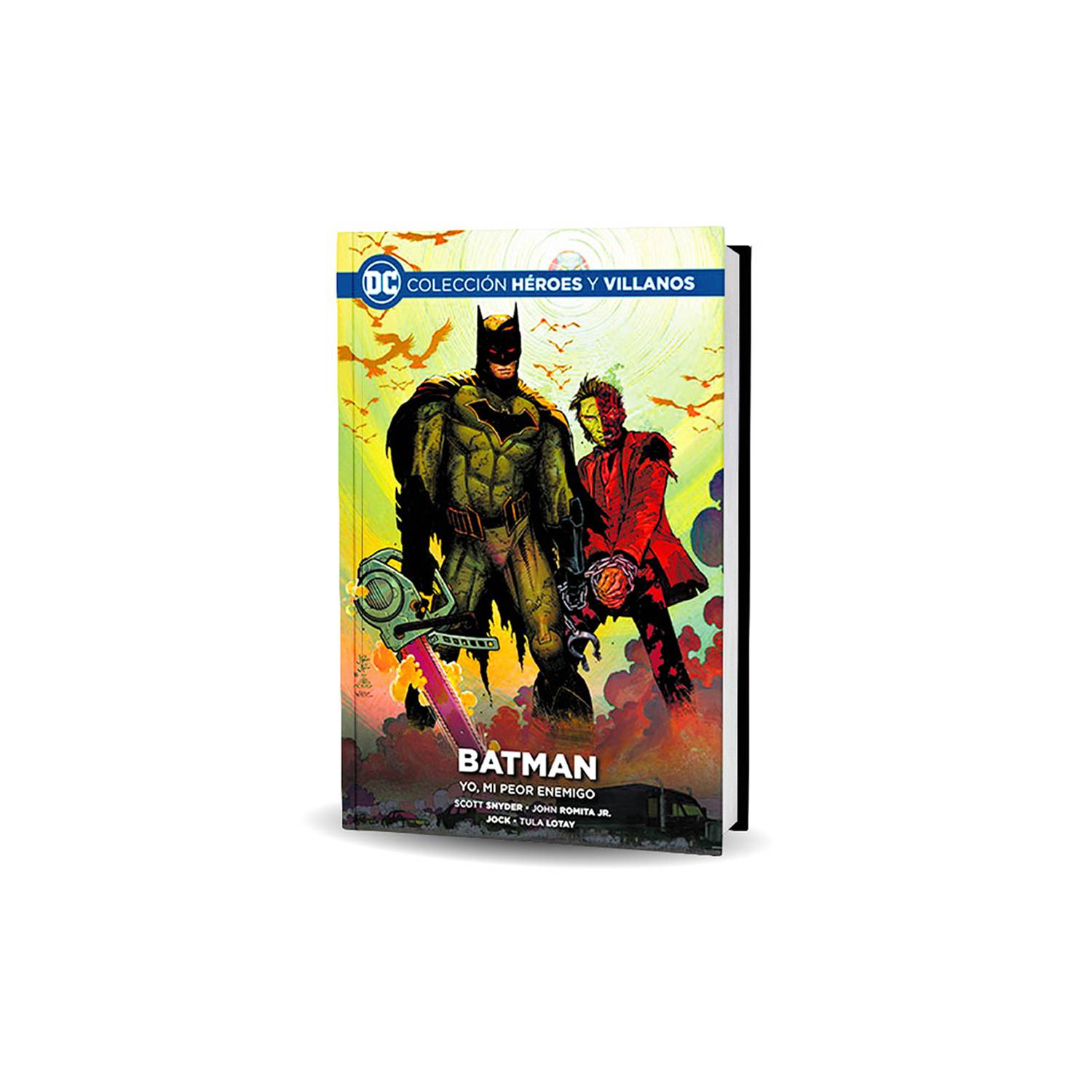 DC HEROES Y VILLANOS BATMAN YO MI PEOR ENEMIGO DC COMICS 