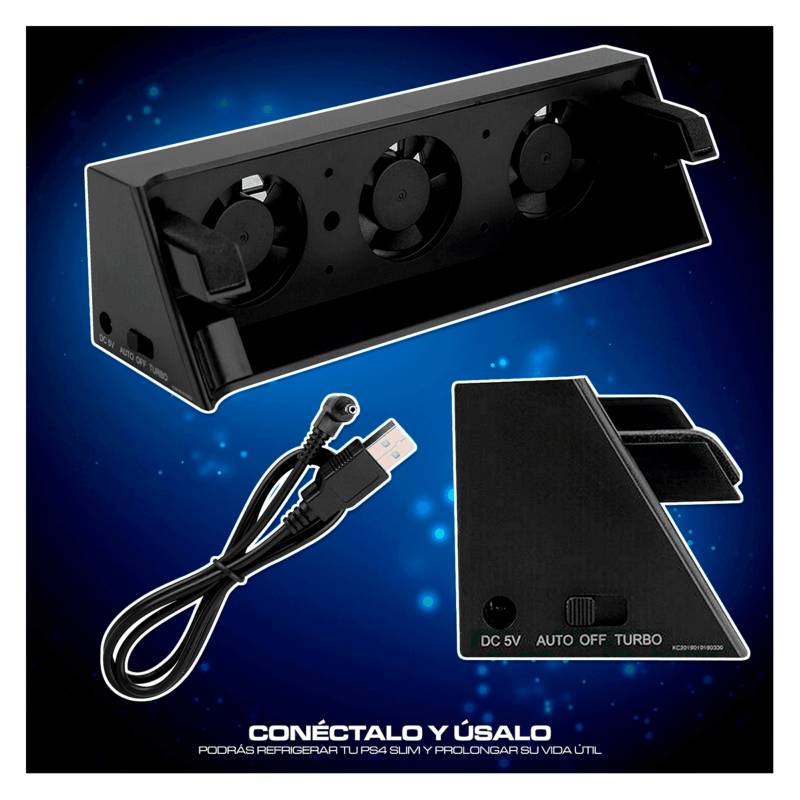 Cooler Para PlayStation 4 Slim Ventilador Ps4 Slim - RAC STORE