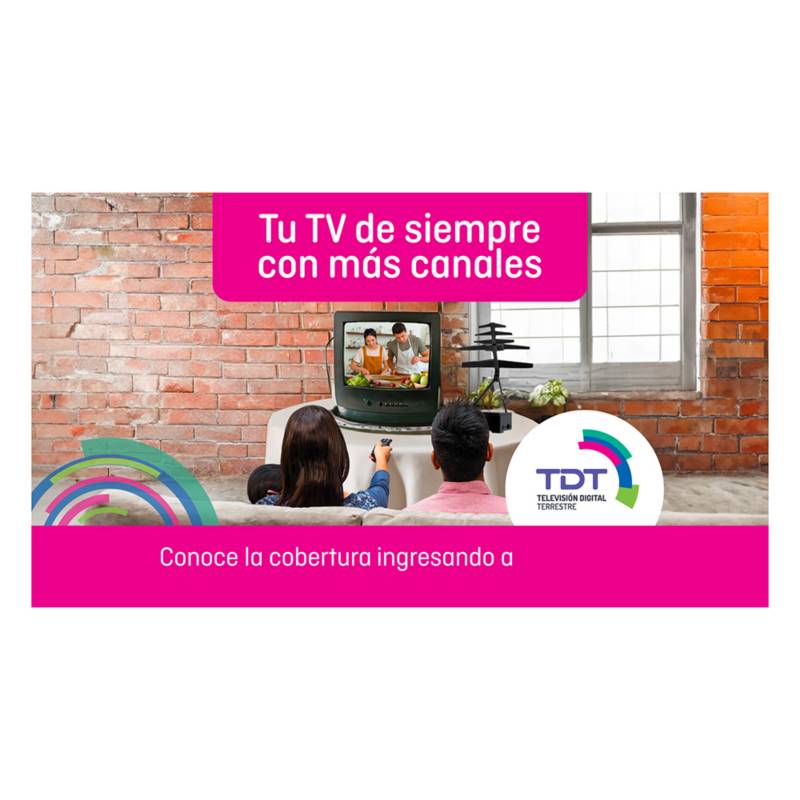 Antena De Tv Digital (tdt) Interiores/exteriores Full Hd