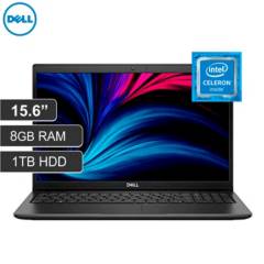 DELL - Laptop DELL LATITUDE 3520 15.6" Intel Celeron 6305 8GB/ 1TB HDD SIN SITEMA OPERATIVO - FREDOS