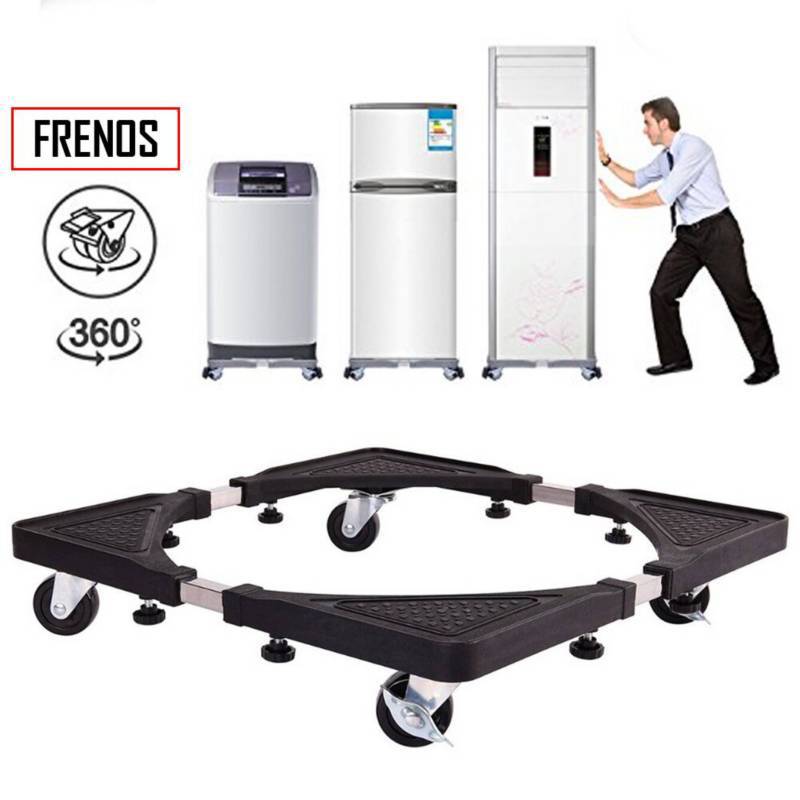 Base Movible Para Lavadora Refrigeradora Muebles INSPIRA