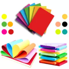 INSPIRA - Hojas de Colores A4 paquete de 100 hojas