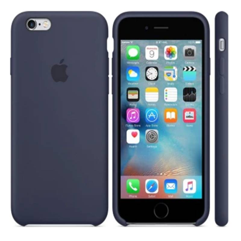 CASE - Funda Silicone Case Para iPhone 6 / 6S - Azul