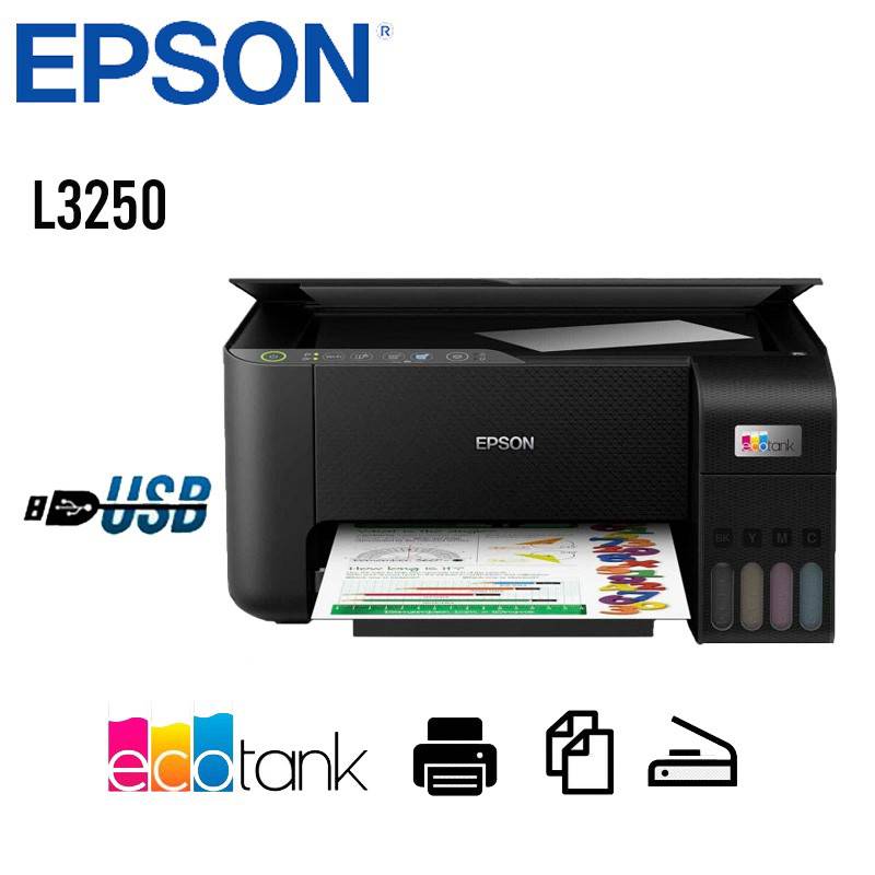 Impresora Multifuncional Epson Ecotank L3250 Wif Imprimeescaneacopia Epson 4790
