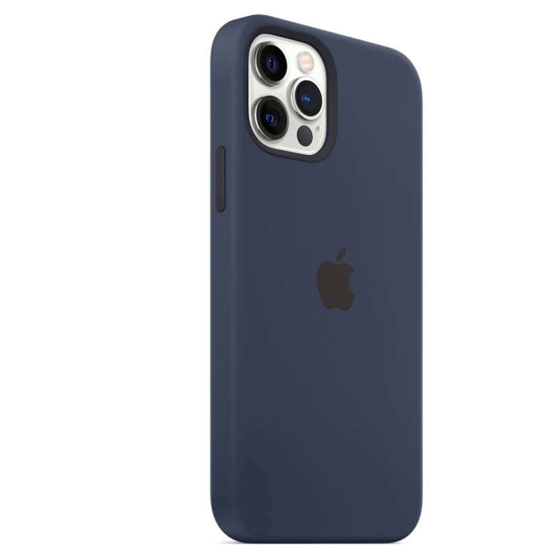 Funda Silicone Case para iPhone 12 Pro Max Azul Marino CASE