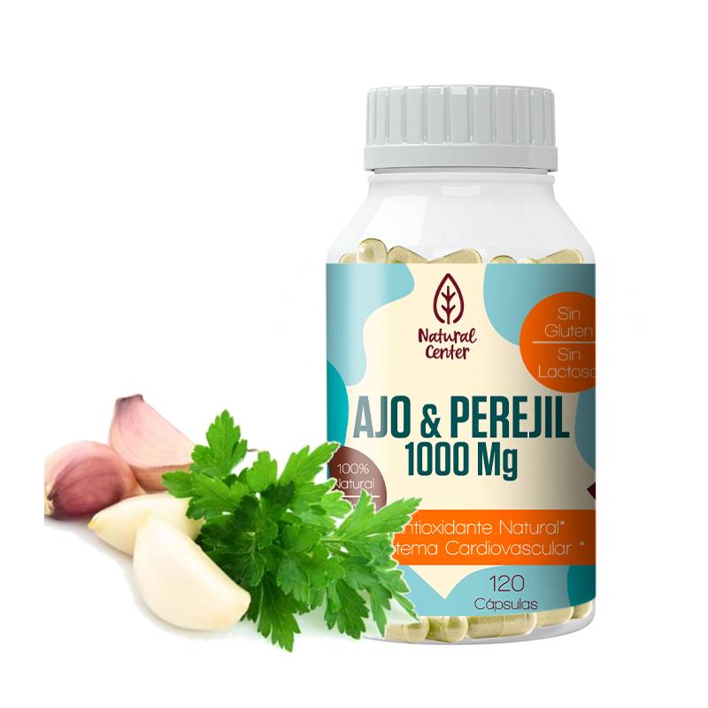 Ajo y Perejil 1000 mg Natural Center SUNDOWN 