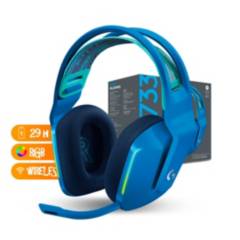 Audífono Gamer Logitech G733 wireless LIGHTSPEED 29h - Azul