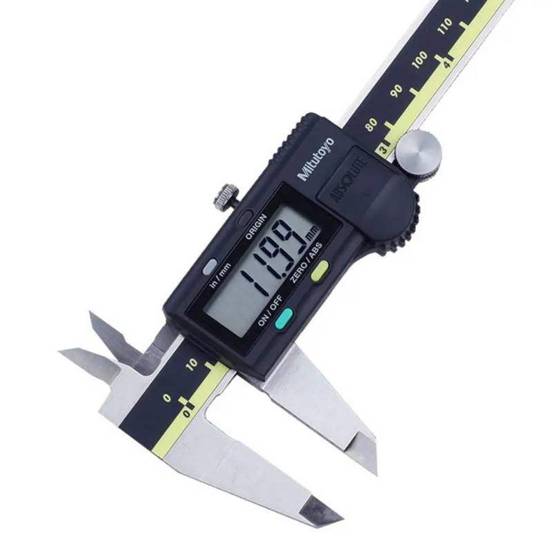 Pie de rey digital con punta de medición desplazable de 0mm a 150mm (0″ a  6″) MITUTOYO – Fesepsa