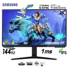 Monitor 28” Samsung LS28BG700EU Odyssey G7 144hz 1ms