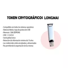 GENERICO - Token criptográfico - Firma Digital Longmai