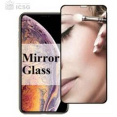 Mica vidrio espejo 8D AMARILLO para iPhone 7 y 8 Plus