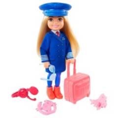 Muñeca Barbie La Película Chelsea Yo quiero Ser Piloto