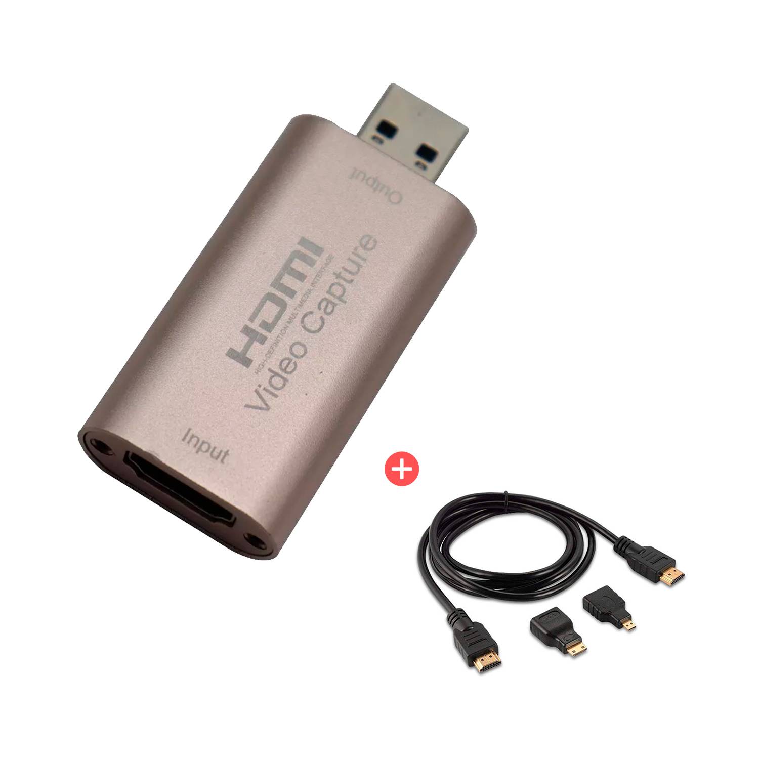 CABLE ADAPTADOR CAPTURADOR DE VIDEO HDMI A USB 3.0 / USB 3.1 TIPO C EZCAP  UGREEN – Compukaed
