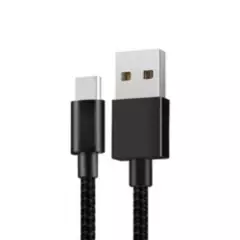 XIAOMI - Cable Tipo C a USB Xiaomi Carga Rapida Trenzado Braided 100cm